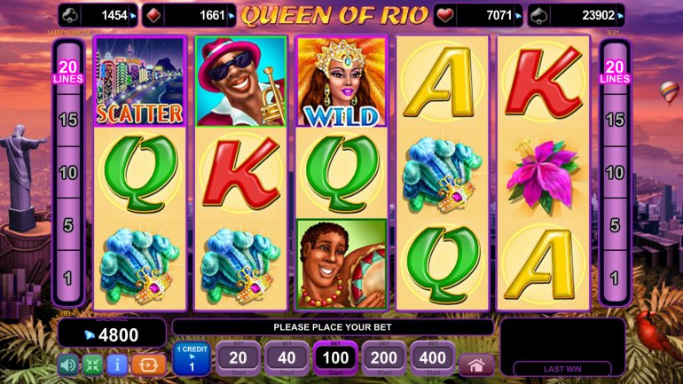 Queen of Rio slot machine